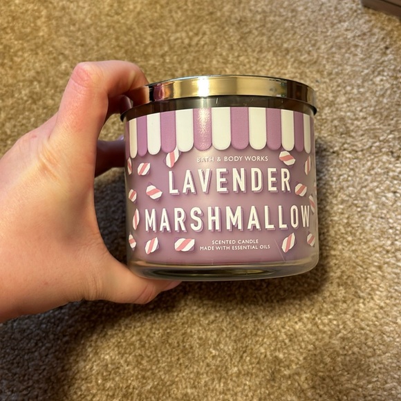 Bath & Body Works Other - Lavender Marshmallow Candle
